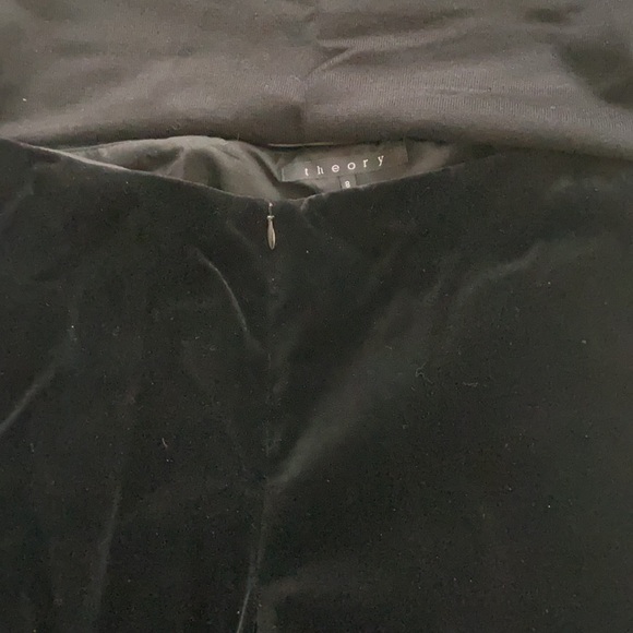 Theory Velvet Military Styled Pants Suit - Picture 6 of 16